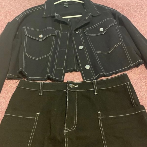 Black Denim Skirt Set Top Sellers, 57 